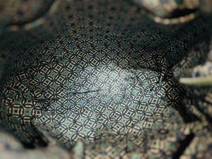 Vera Bradley Mod Blue Floral Pattern 12”x13” Shoulder Bag Magnetic Snap Closure