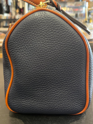 VTG Dooney & Bourke Blue Leather 80s/90s Production 8.5”