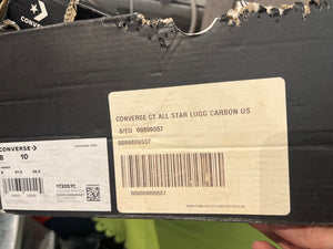 Converse All-Star Lugg Carbon Waterproof Bl/Wh Mens Sz8 Gently Used GUC!