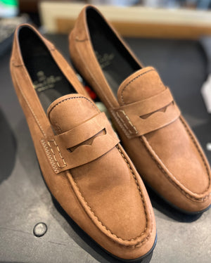 Brooks Brothers Brown Suede Loafers Men’s Size 10.5