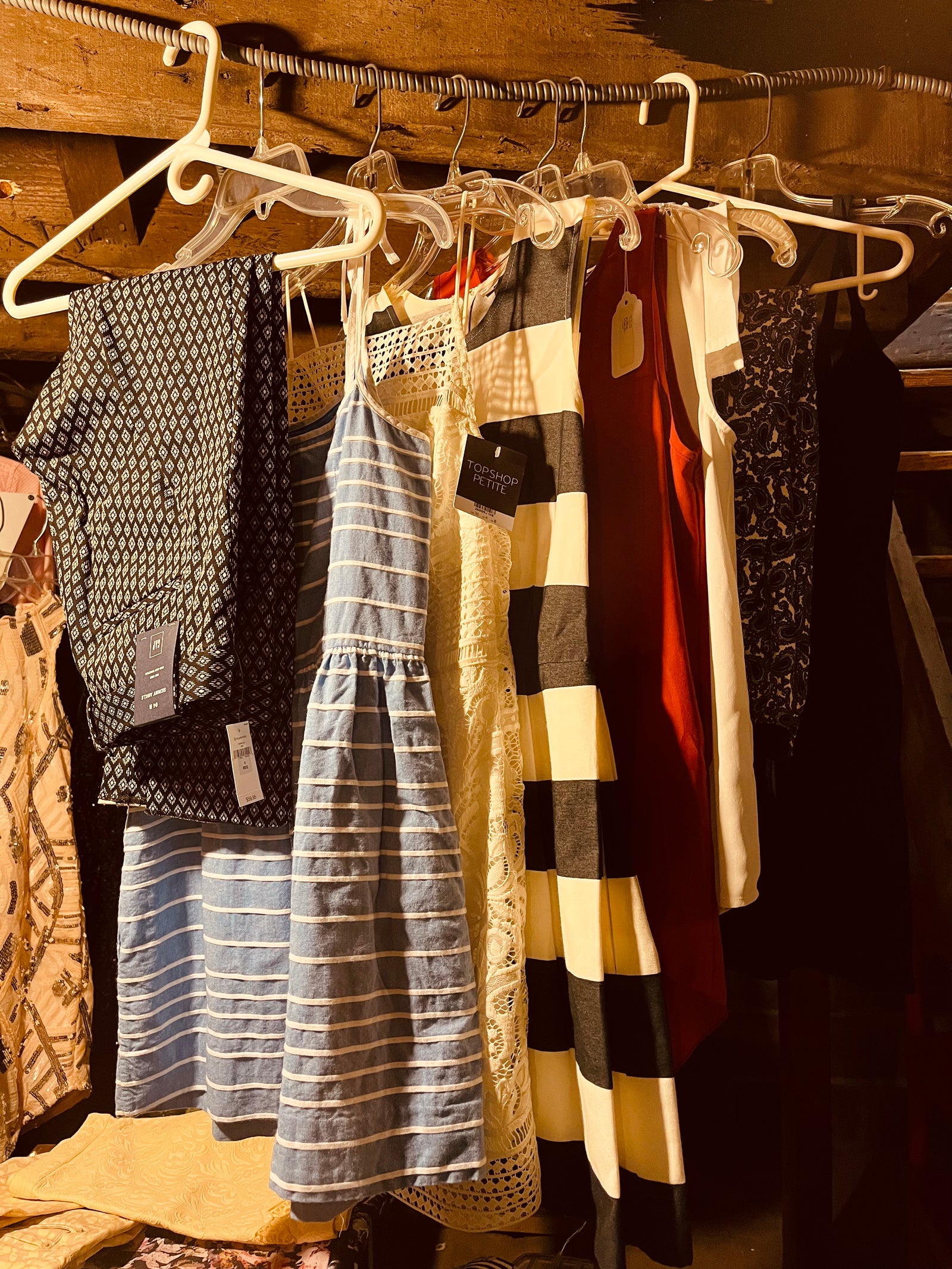 Clothing, Shoes (NO TAX!) and Hats (TAX)