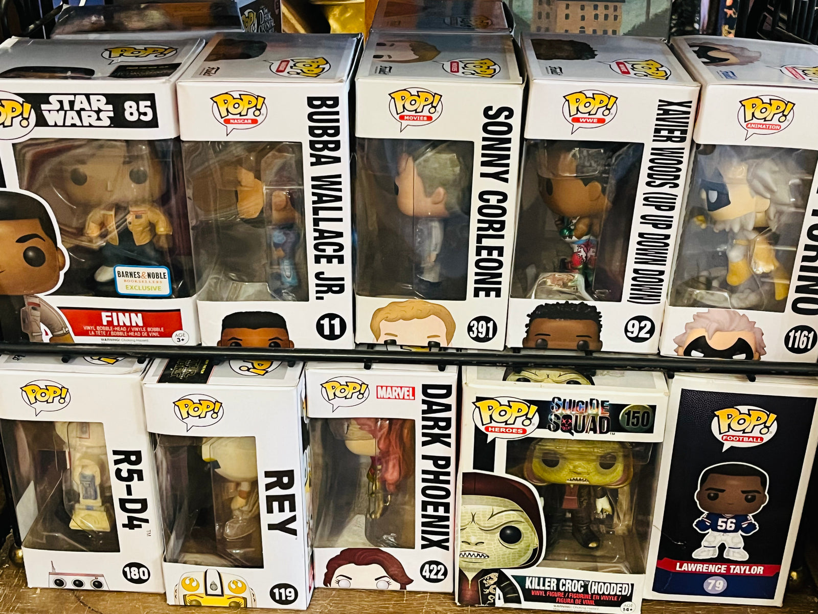 Toy Figures + Comics