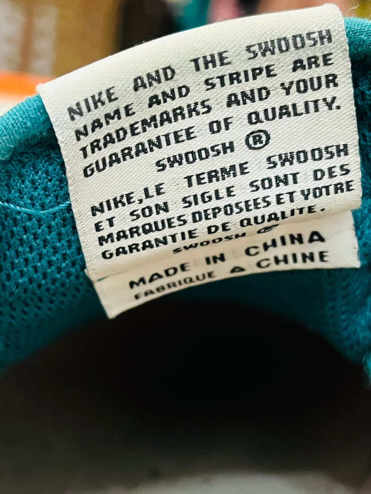 NIKE Air Force 1 Shadow Blue Sz7.5 / Eur 38.5 C10919-400 Used Great Condition- Box NOT Original