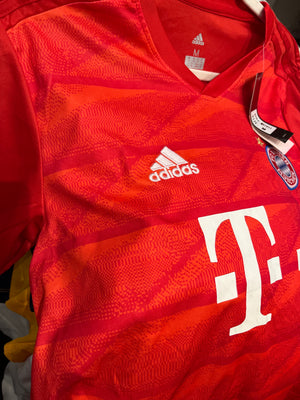 FC Bayern Munchen Adidas Qatar Airways Soccer Jersey Med