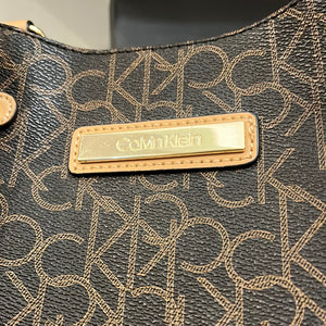 Calvin Klein Monogram Satchel USED