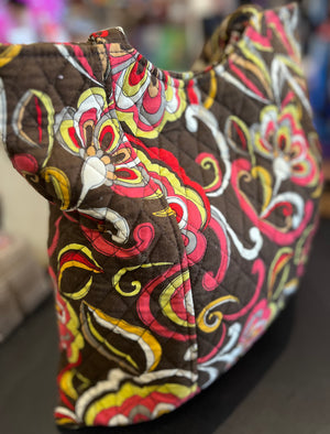 VTG Vera Bradley Retired Puccini Pattern 13”x14” Shoulder Bag