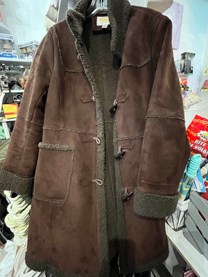 Talbots Used Brown Sterling Style Coat M