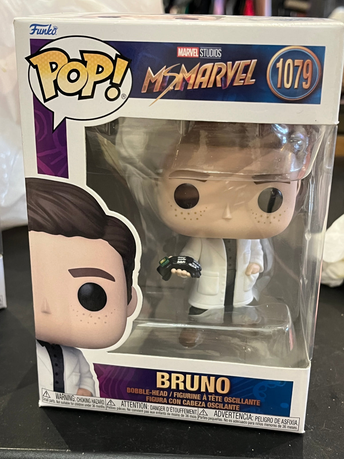 POP! Ms Marvel Bruno Bobble Head