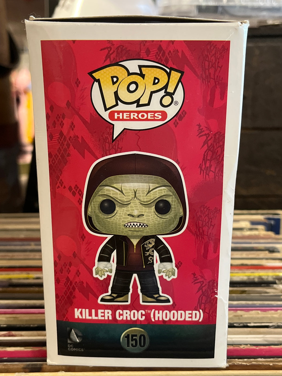 POP Suicide Squad Killer Croc Hooded Figure