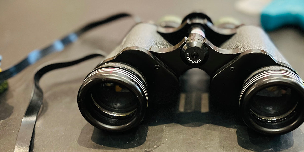 Vtg Kmart Focal Manufactured in Japan 7x35 (420ft at 1000yards) Hard Coated Optics Binoculars
