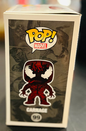 Marvel POP #99 Carnage Hot Topic Exclusive