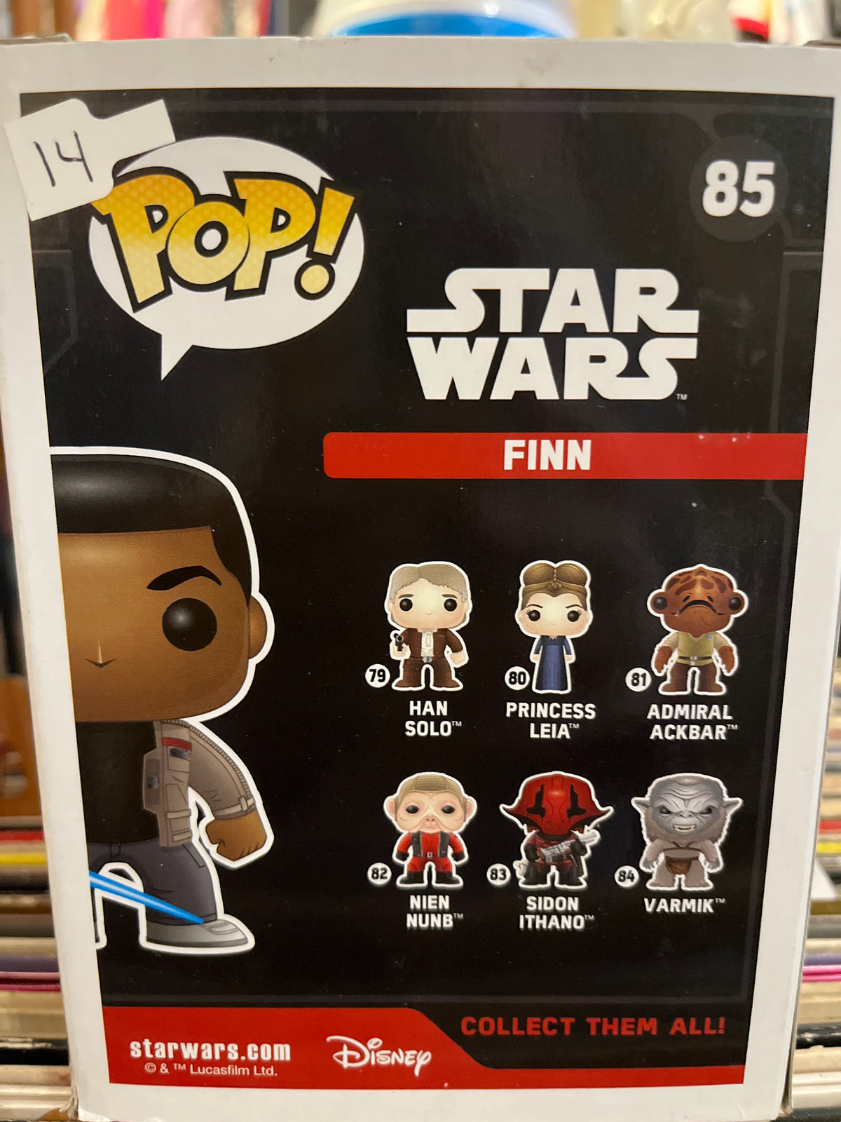 Pop Star Wars #85 FINN Barnes &amp; Noble