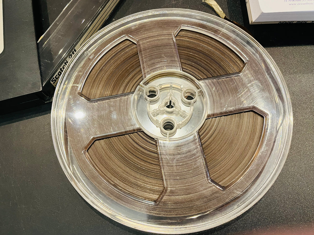 Vtg Scotch Brand 60 Minutes Low Noise Film Reel Follies Rinky Dink Piano Recordings USED