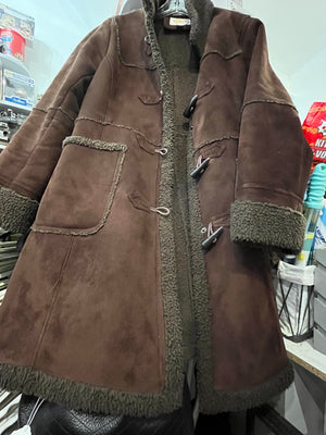 Talbots Used Brown Sterling Style Coat M
