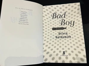 Bad Boy A Novel By Plivia Goldsmith SIGNED