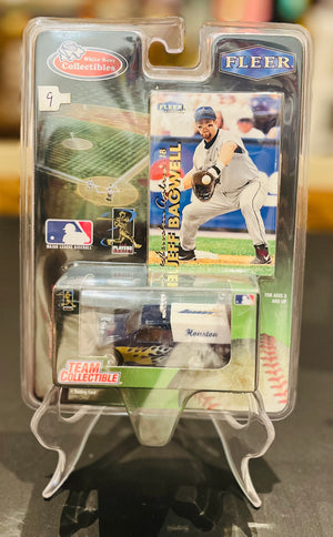 Vtg White Rose Collectibles by Fleer Baseball Diecast Vehicle and Trading Card