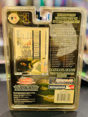 Vtg White Rose Collectibles by Fleer Baseball Diecast Vehicle and Trading Card