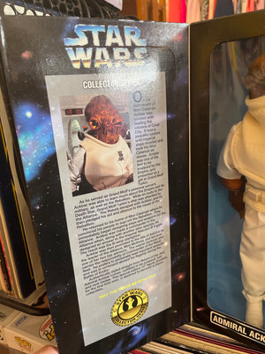 Star Wars Collector Series Admiral Ackbar Rebel Alliance Fully Poseable Figure