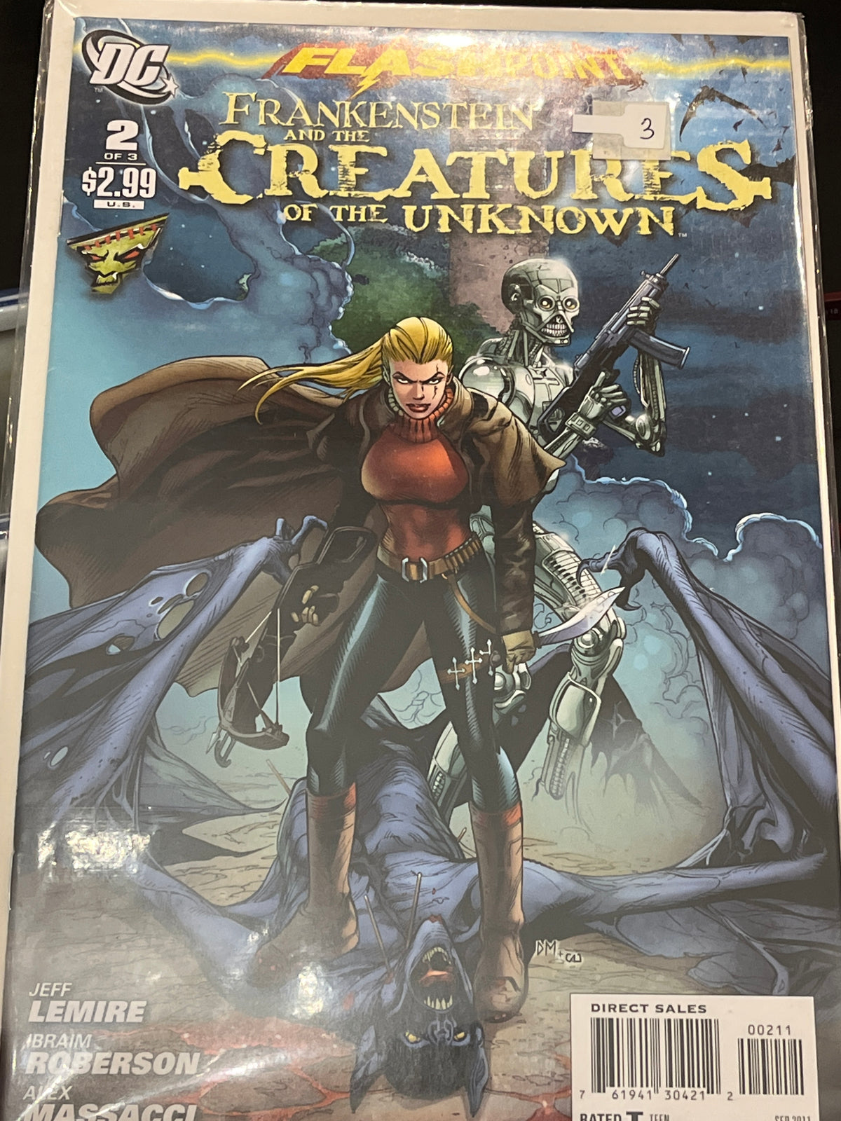 DC Flashpoint Frankenstein and the Creatures of the Unknown 2of3