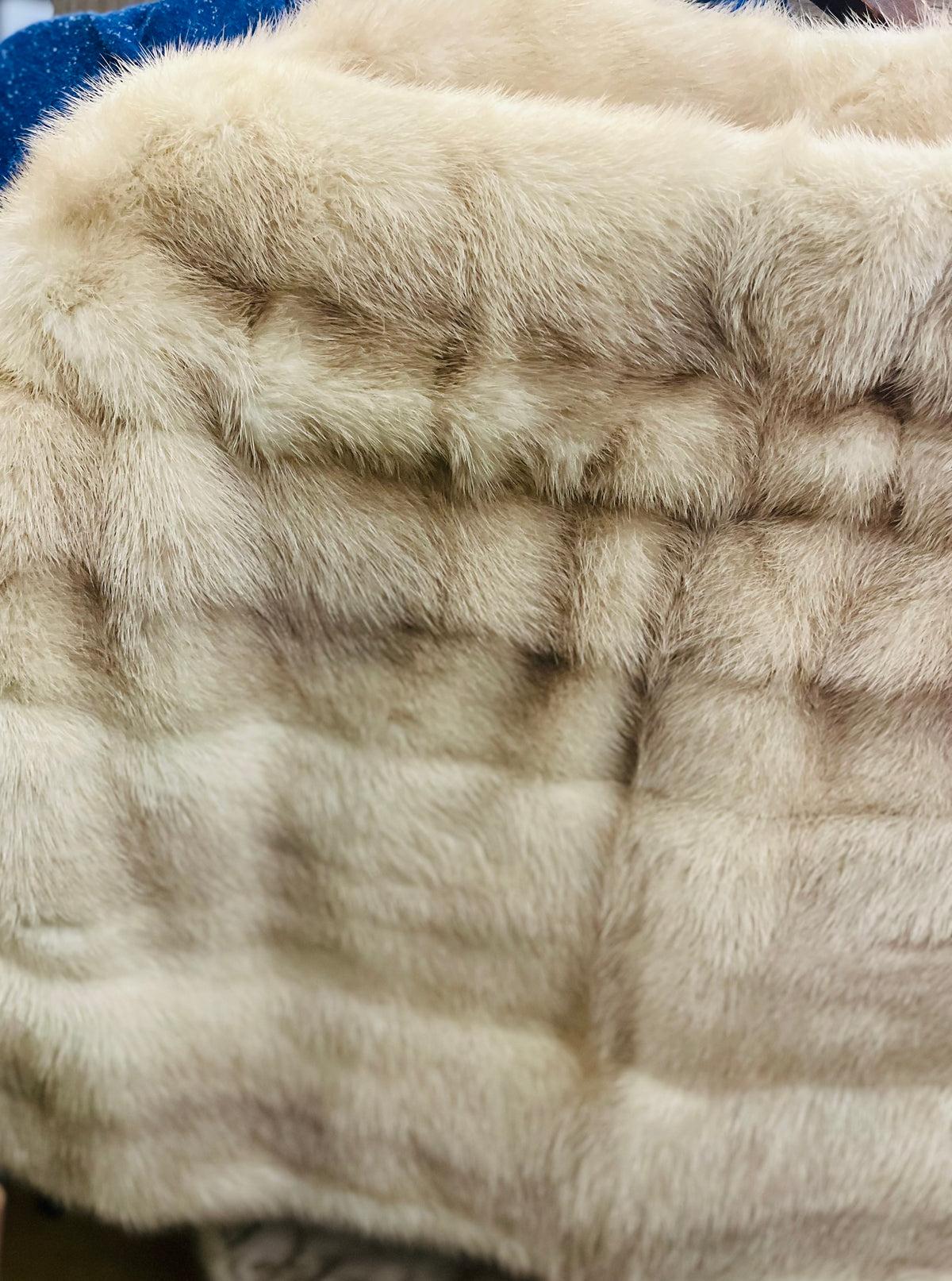 VTG C Morrissey Mink Fur Cape Tan - Great Condition!