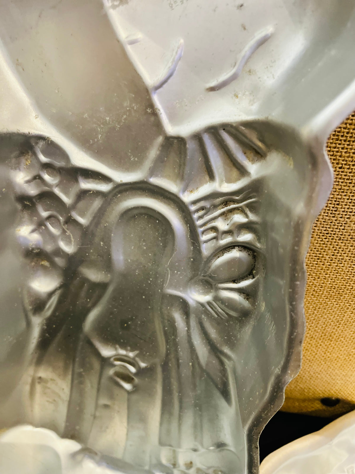 VTG Holly Hobby Aluminum 16”x9” Cake Tin Wilton Unmarked