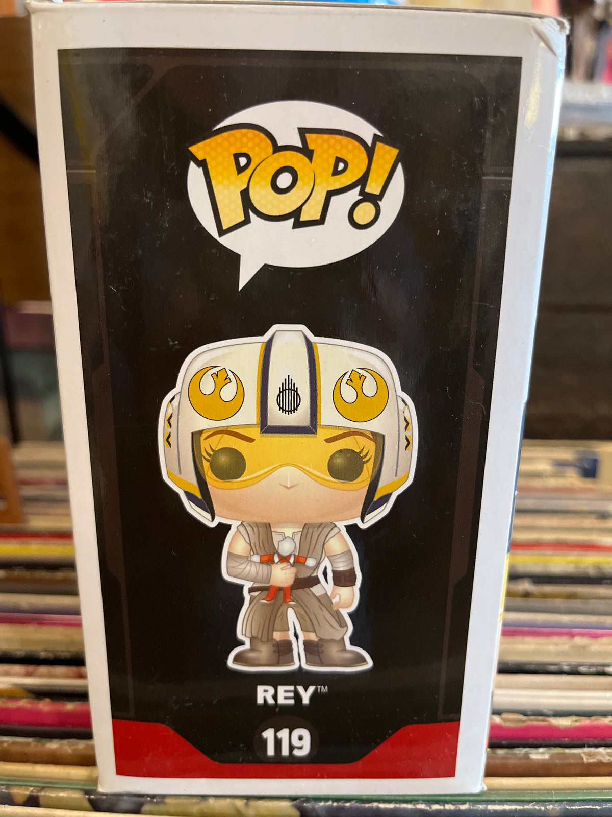 POP Star Wars #119 Rey Bobble Head