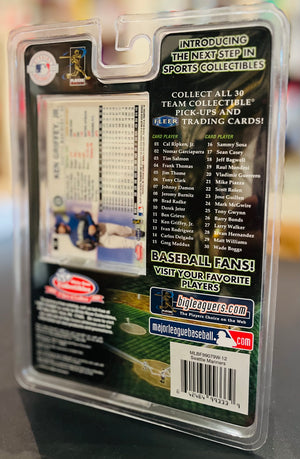 Vtg White Rose Collectibles by Fleer Baseball Diecast Vehicle and Trading Card