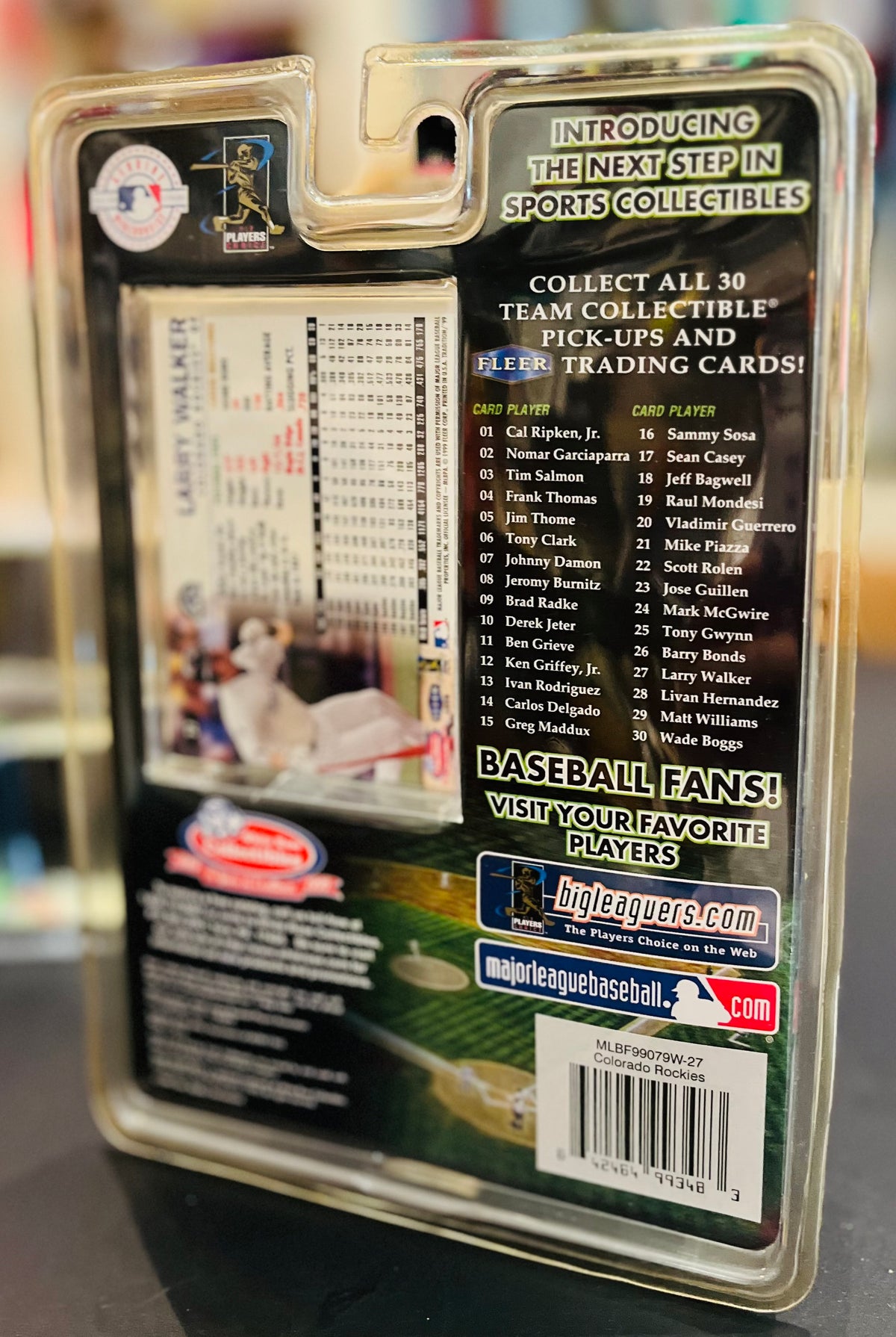 Vtg White Rose Collectibles by Fleer Baseball Diecast Vehicle and Trading Card