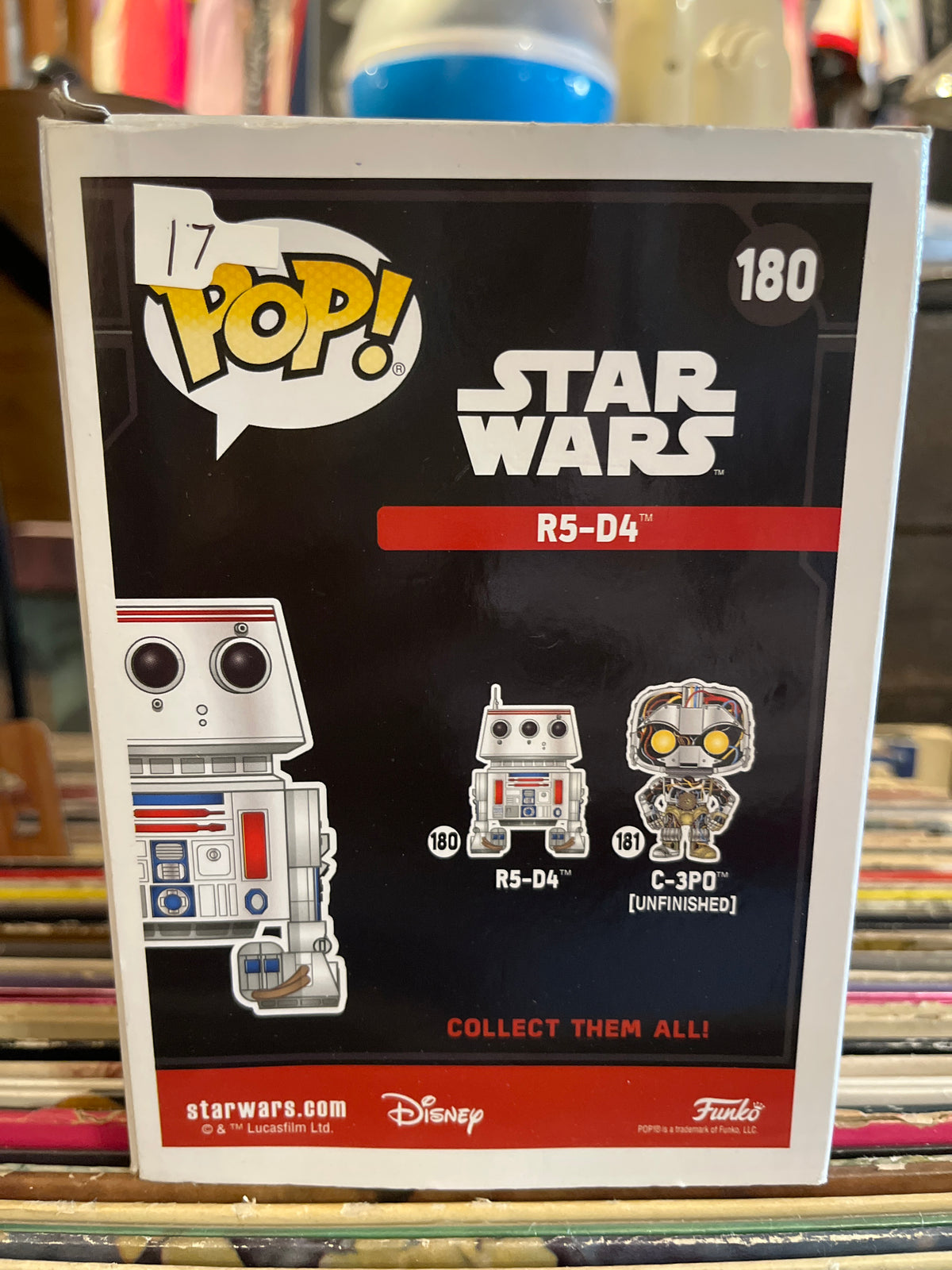 POP Star Wars #180 R5-D4 Bobble Head