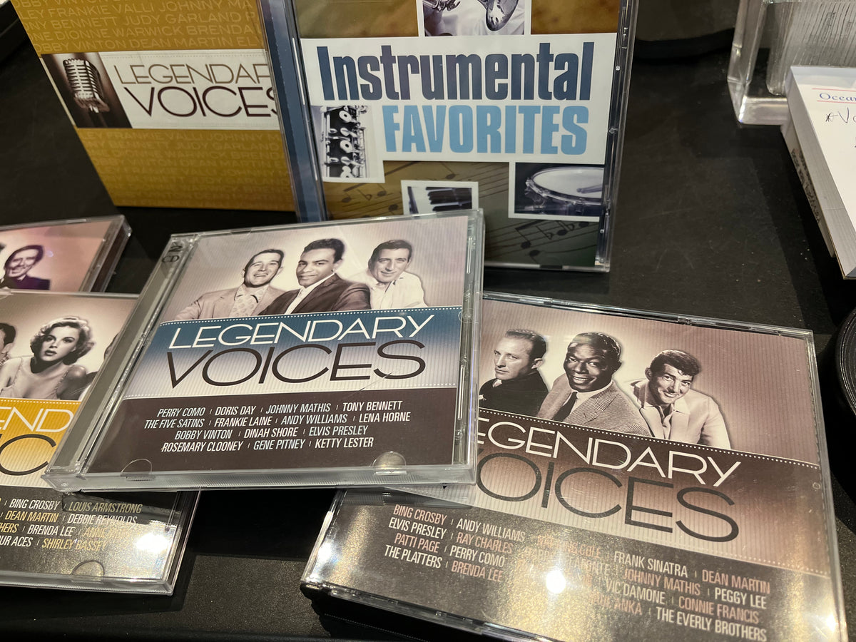 Legendary Voices CD Sets 10 CDs Total All CDs included