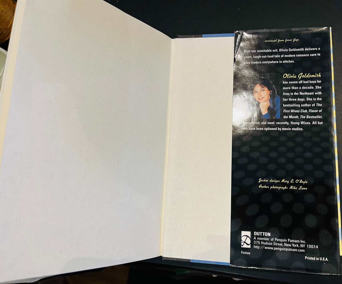 Bad Boy A Novel By Plivia Goldsmith SIGNED