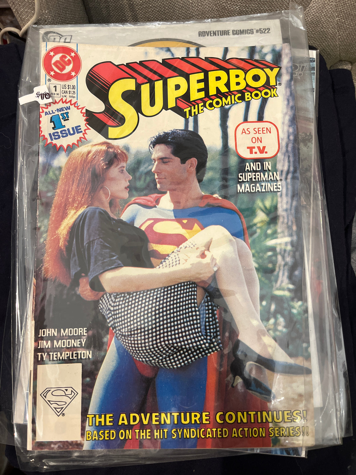 DC Superboy the Comic Boy As Seen On TV The Adventure Continues!