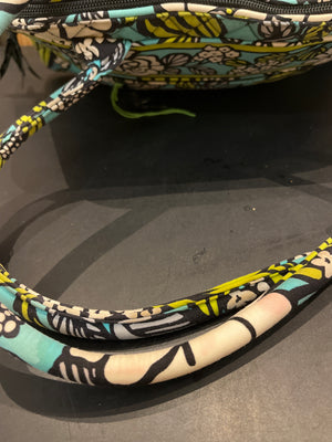 Vera Bradley 13”x9” Island Blooms Shoulder Handle Bag