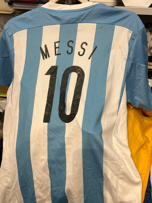 Messi #10 AFA Adidas Soccer Jersey