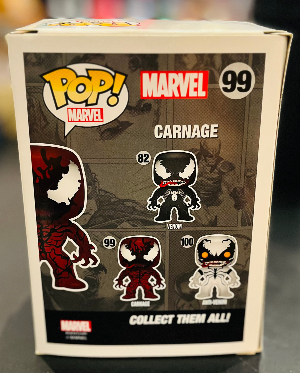 Marvel POP #99 Carnage Hot Topic Exclusive