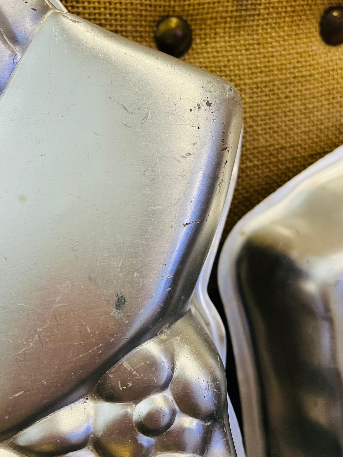 VTG Holly Hobby Aluminum 16”x9” Cake Tin Wilton Unmarked