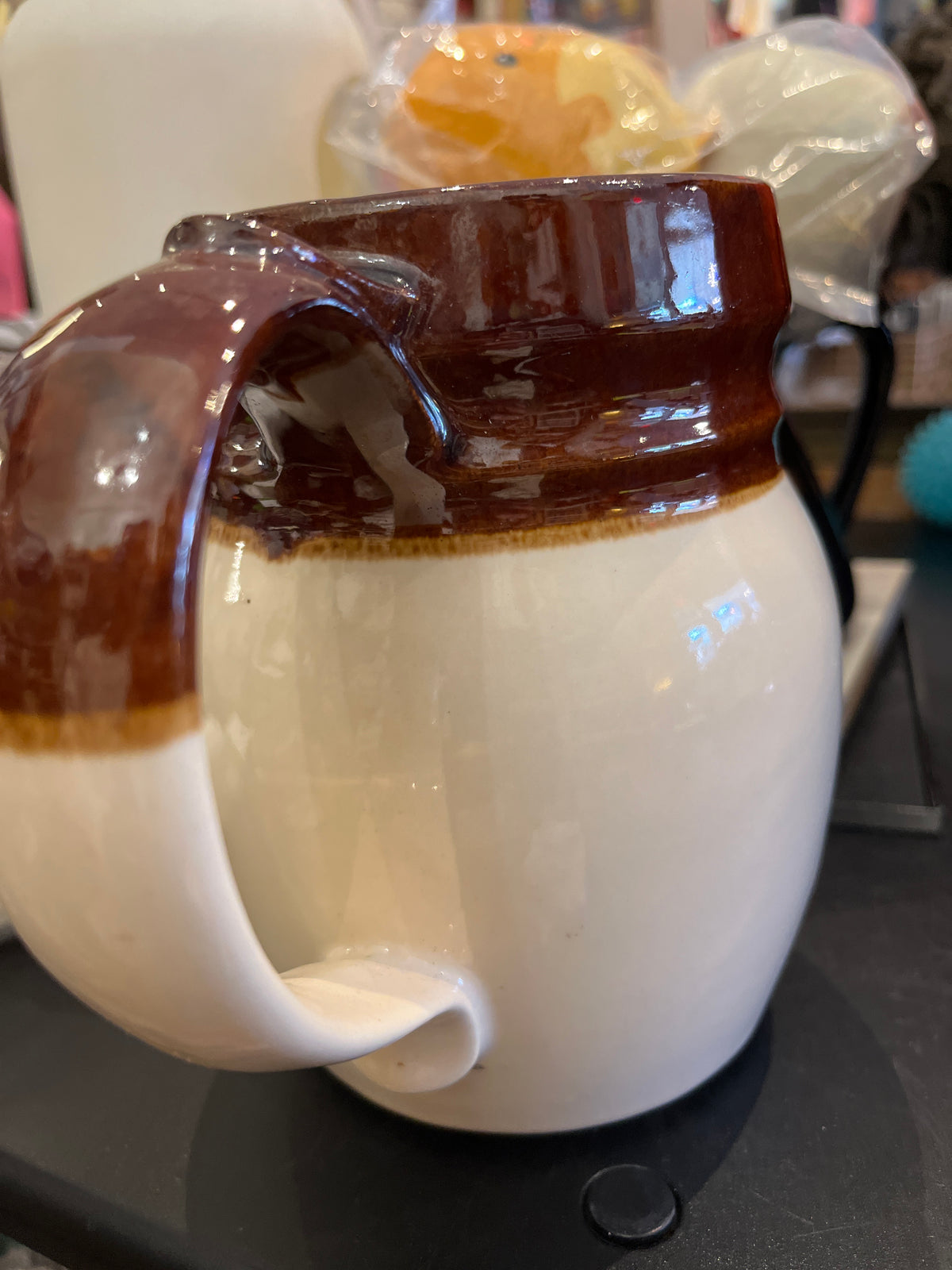 Seagrams Benchmark Premium Bourbon McCoy Made in USA 2 Tone 6” Jug