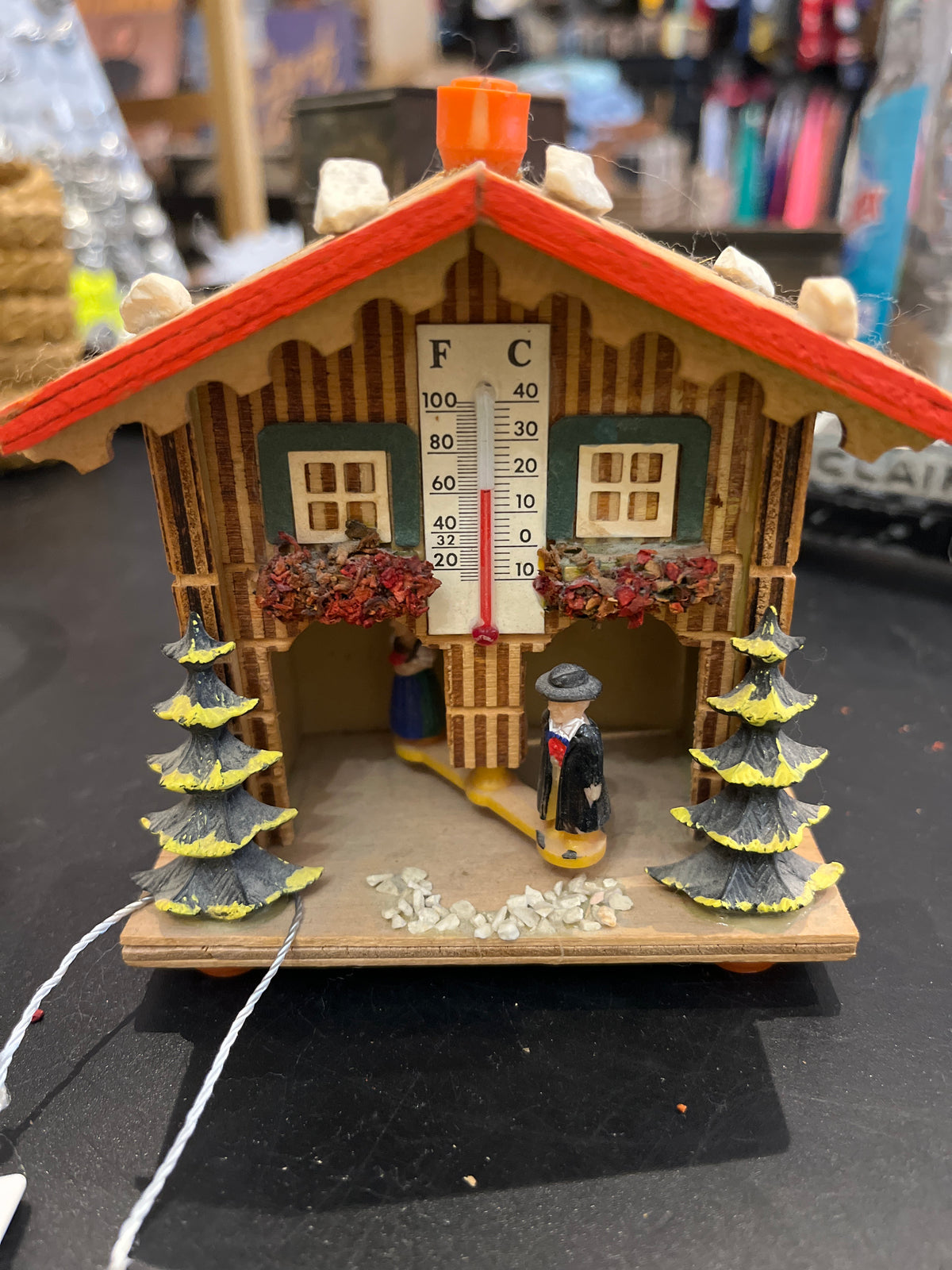 VTG German Thermometer House 1960s Man / Woman