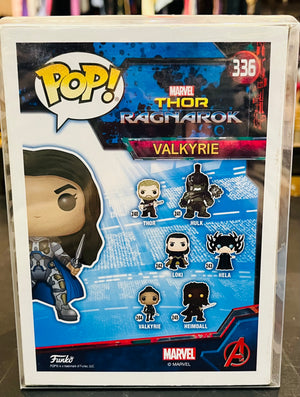 POPS! Marvel Thor RAGNAROK VALKYRIE #336 Bobble Head 2018 Summer Convention