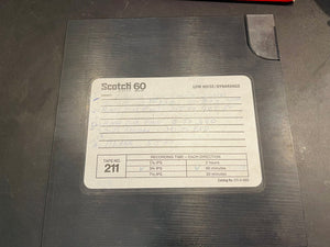 Vtg Scotch Brand 60 Minutes Low Noise Film Reel Follies Rinky Dink Piano Recordings USED
