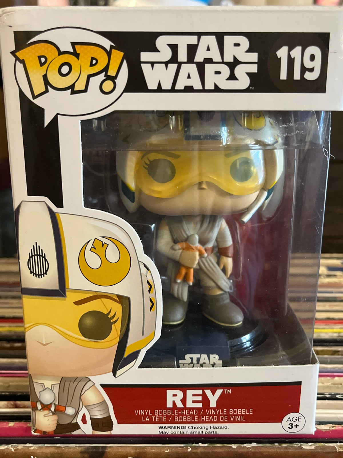 POP Star Wars #119 Rey Bobble Head