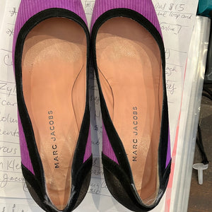 Marc Jacobs Purple Side Suede pumps 8.5 USED