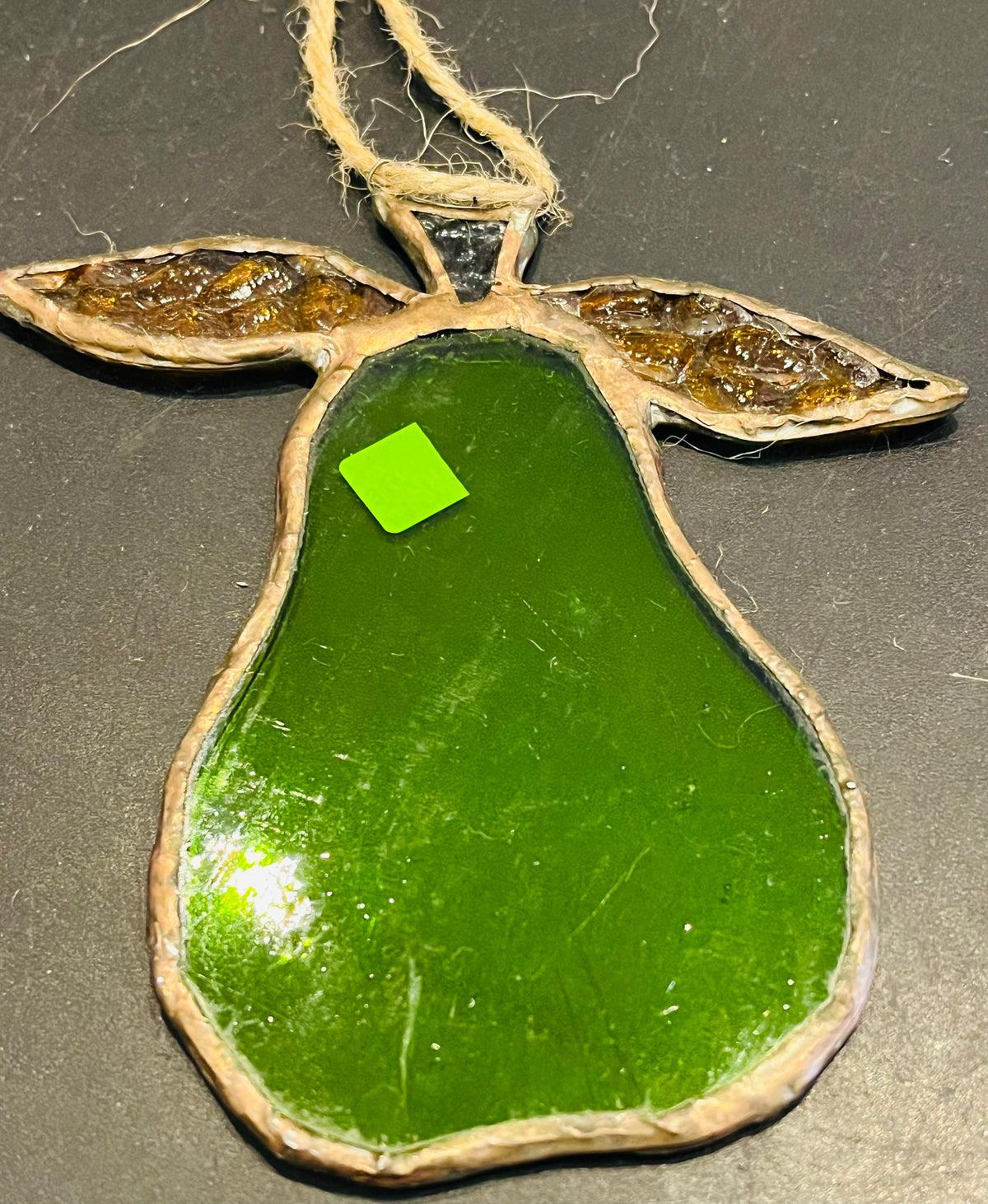 VTG Pear Medium Stained Glass