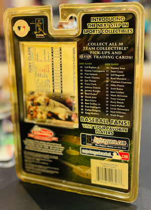 Vtg White Rose Collectibles by Fleer Baseball Diecast Vehicle and Trading Card