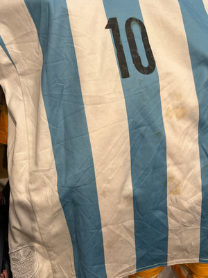 Messi #10 AFA Adidas Soccer Jersey