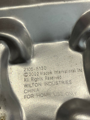 Vtg SpongeBob SquarePants Aluminum Tin 12” Cake Pan