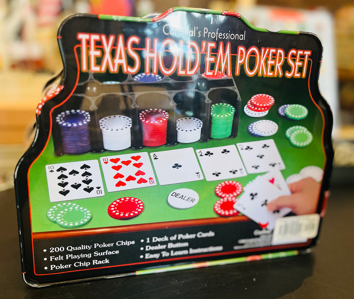 Cardinals Professional Texas Hold’Em Poker Set New Sealed