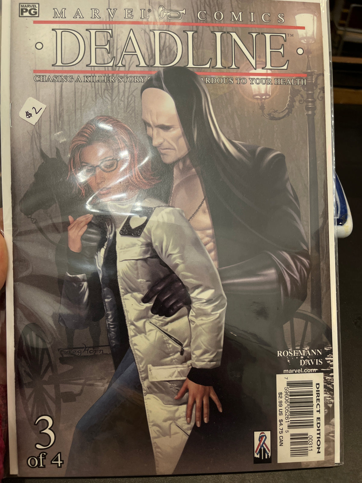 Marvel Comics Deadline Chasing A Killer Story 3of4