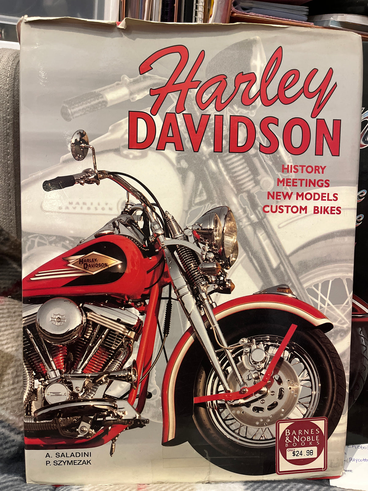 Harley Davidson History Meetings New Models Custom Bikes Book
