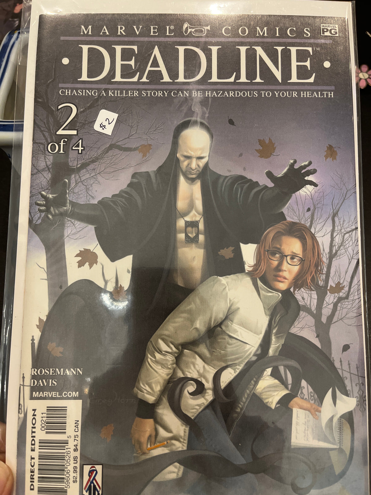 Marvel Comics Deadline Chasing a Killer Story Can Be Hazardous To Your Health 2 of 4